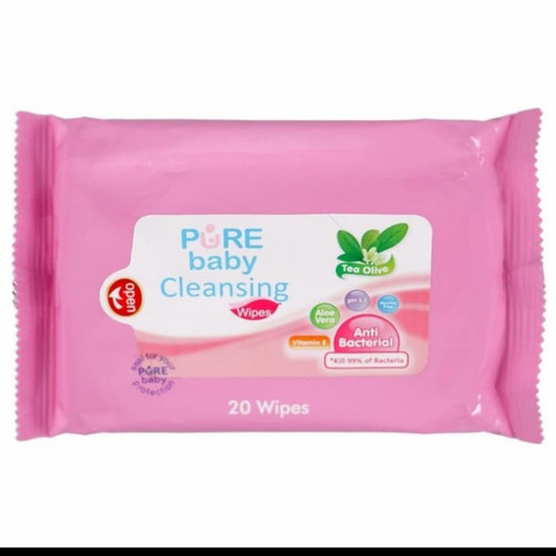 PUREBB CLEANSING WIPES 20