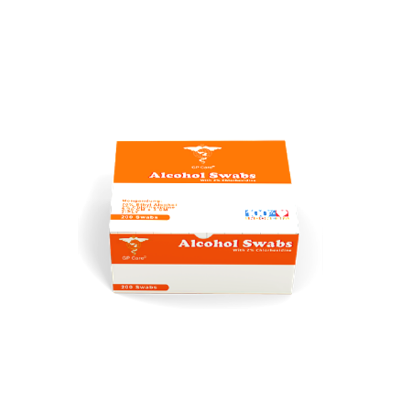 GP CARE ALKOHOL SWAB ORANGE 200 PCS