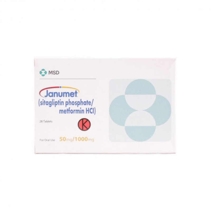 JANUMET 50/1000 MG 