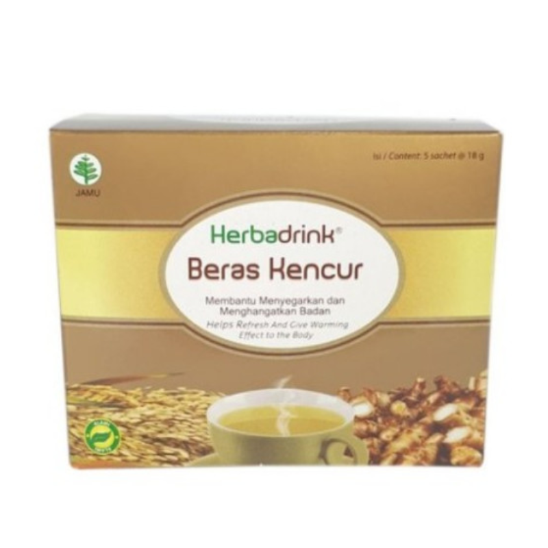 HERBADRINK BERAS KENCUR