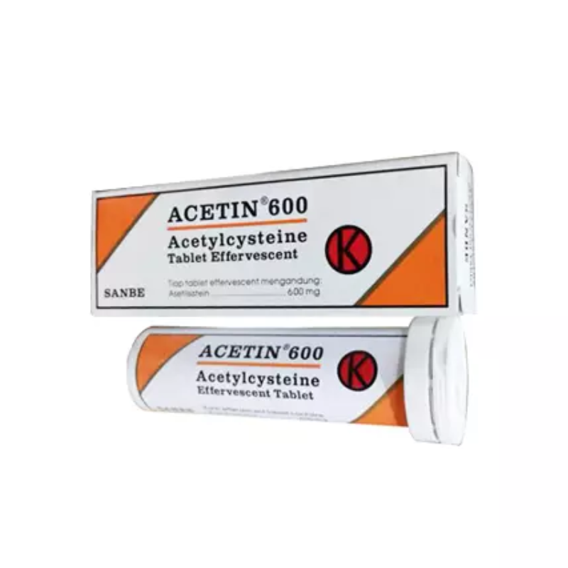 ACETIN EFFERVESCENT 600MG