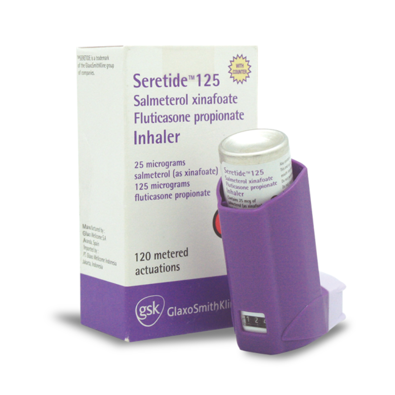 SERETIDE INHALER 125MCG