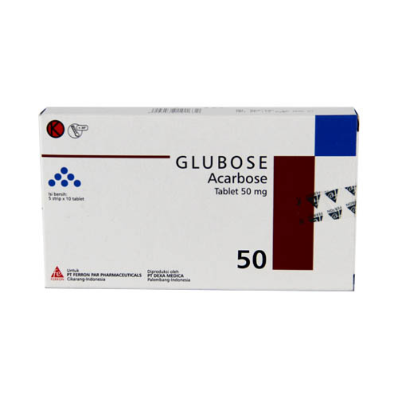 GLUBOSE 50MG