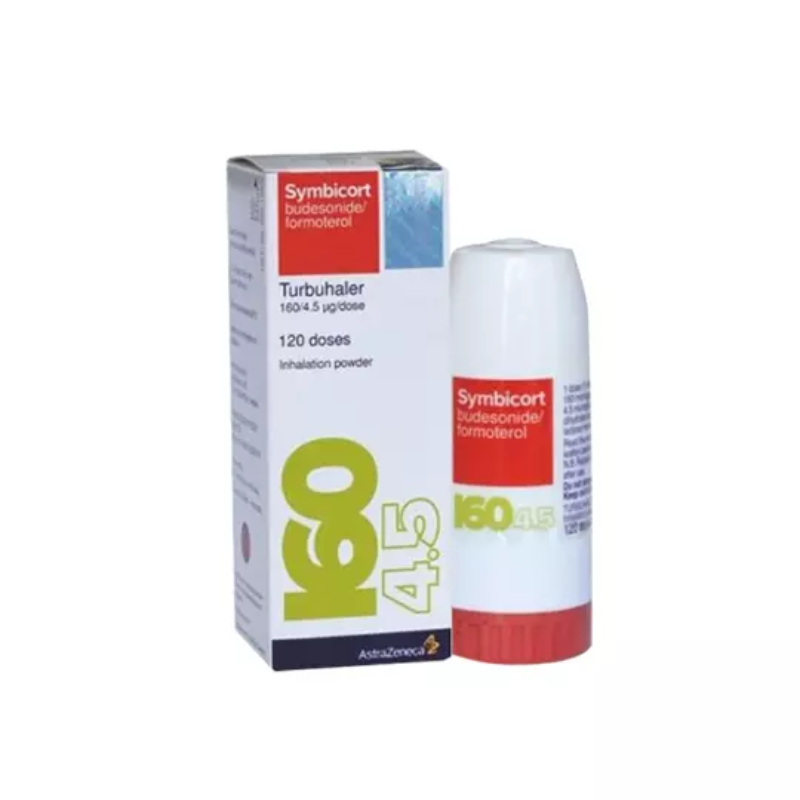 SYMBICORT TURB 160/4.5MCG 120 DOSIS 