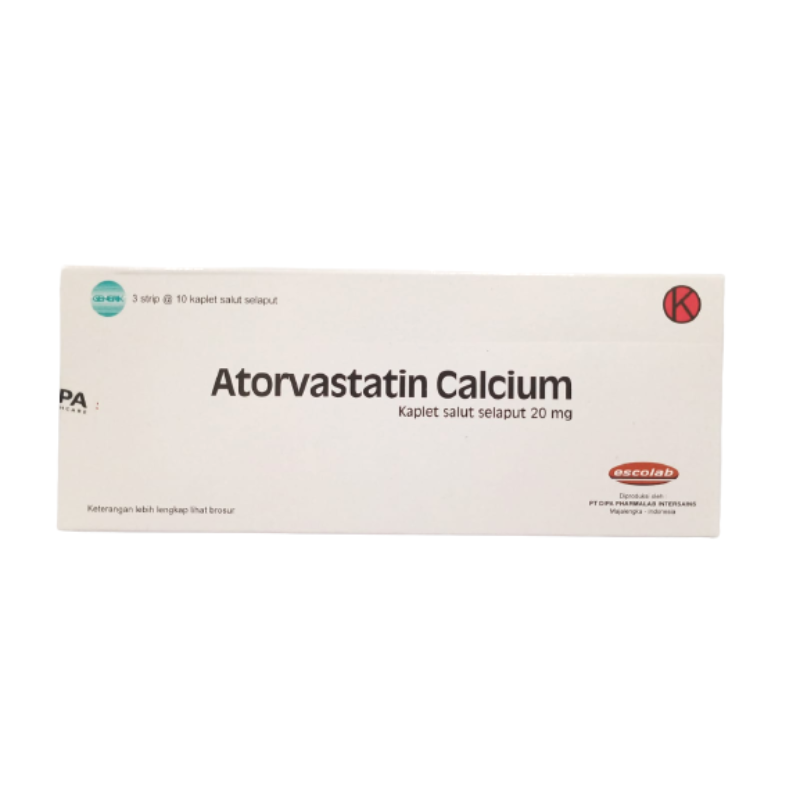 ATORVASTATIN CALCIUM 20MG