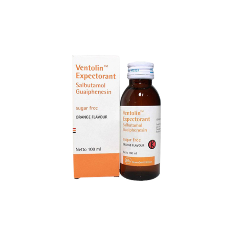 VENTOLIN EXPECTORANT SIRUP 100ML