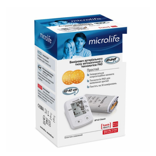 MICROLIFE TENSIMETER BP A2 CLASSIC