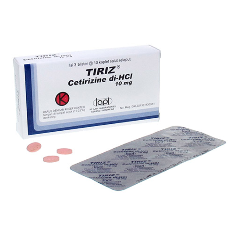 TIRIZ TAB 10MG