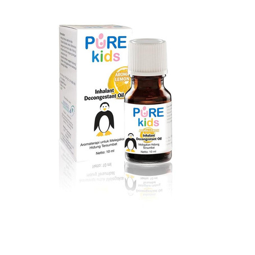 PURE KID INHALANT DECONGESTANT OIL LEMON